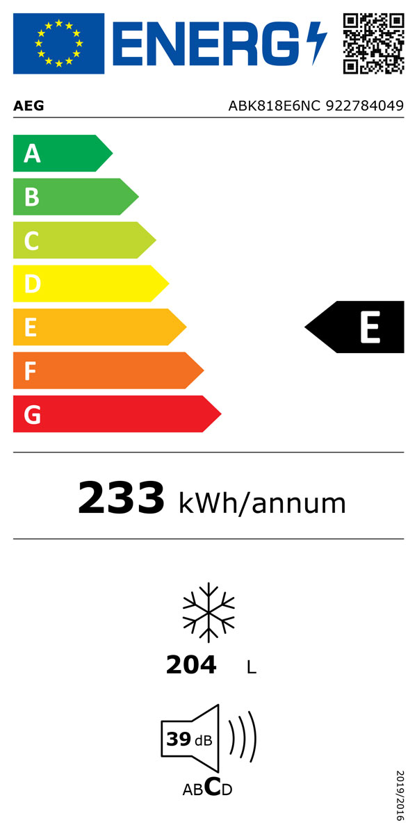 ABK818E6NC_EU NEW Energy label